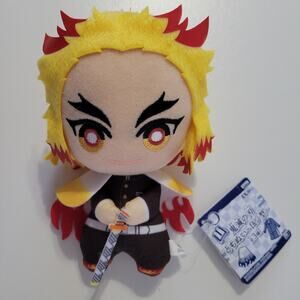 Banpresto Demon Slayer Kimetsu no Yaiba Kyojuro Rengoku Plush Bandai Spirits New
